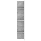 vidaXL Szafka pod TV, szarość betonu, 152x22x113 cm