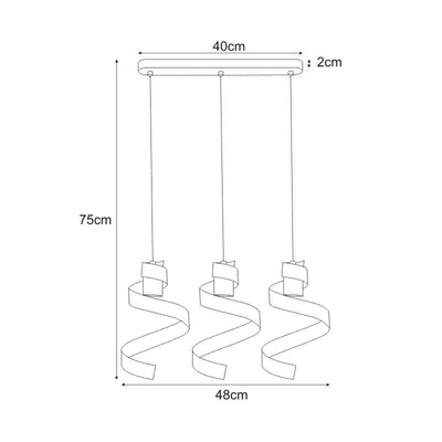 Lampa wisząca K-4541 z serii POLETANO KAJA