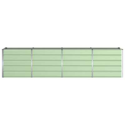 Donica Zielony 320 x 80 x 75 cm Stal