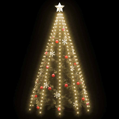Lampki choinkowe w formie siatki, 300 LED, 300 cm