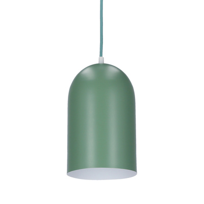 Lampa wisząca owalna zielona 1xE27 Oss Ledea 50101187