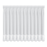 Firana Roses biała 300x120