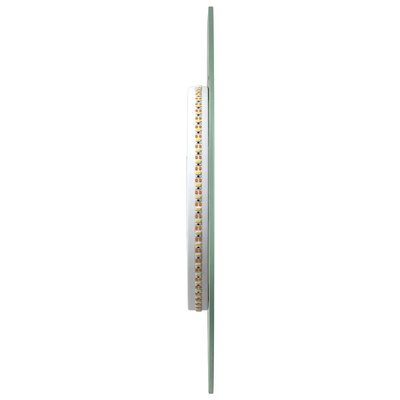 Lustro łazienkowe z LED, okrągłe, 40 cm