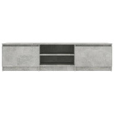 vidaXL Szafka pod TV, betonowy szary, 140x40x35,5 cm
