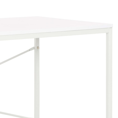 vidaXL Biurko komputerowe, białe, 120 x 60 x 70 cm