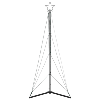 Choinka LED 363 diody LED Ciepła biel 182 cm