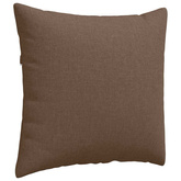 Poduszki na sofę 2 pcs Brązowy 50 x 50 cm tkanina
