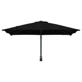Parasolka ogrodowa Ze LED Lights Czarny 248,5 x 247,5 x 160 cm