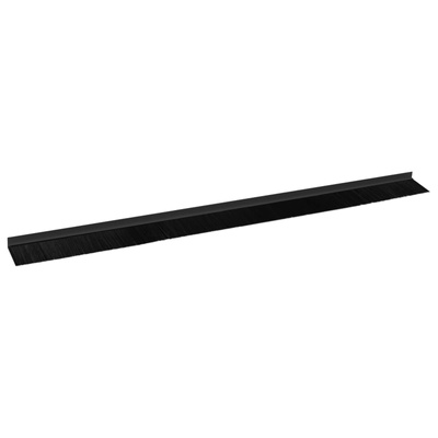 Szczotki uszczelniające do drzwi samoprzylepne 12 szt. 100 cm