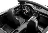 Auto Porsche 911 Carrera S Samochód Zdalnie Sterowane RC Rastar Białe 1:12