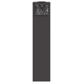Słoneczna LED lampa na ścieżkę 2 pcs Czarny