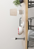 Lampka stołowa beżowa ceramiczna Ambon 41-78407