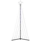 Choinka LED 339 LED Zimna biel 187 cm