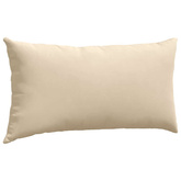 Poduszki na sofę 2 pcs Kremowy 80 x 40 cm tkanina