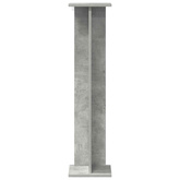 Stojak na rośliny 2 pcs Betonowy Szary 25 x 25,5 x 100,5 cm