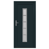 Drzwi Frontowe antracytowy 98 x 200 cm PVC