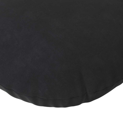 Poduszki na siedziska 2 pcs Czarny ?60 x 21 cm Aksamit