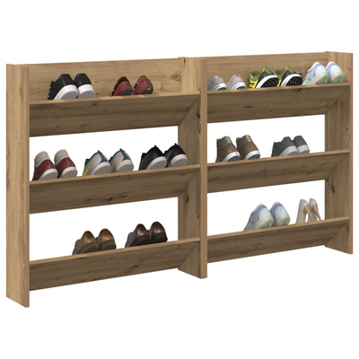 Szafka na buty 2 szt. 85 x 18 x 90 cm Materiał drewnopochodny