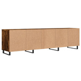 vidaXL Szafka pod TV, przydymiony dąb, 150x30x44,5 cm wariant 5