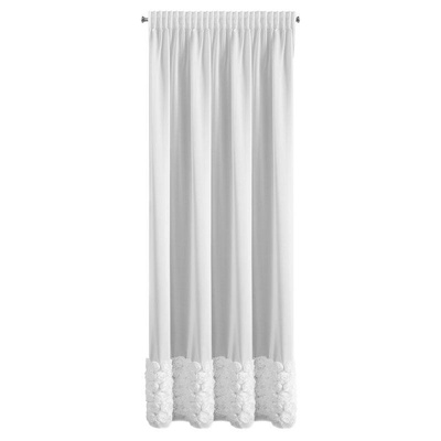 Firana Roses biała 140x270