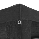 vidaXL Namiot imprezowy, 3 x 9 m, PE, antracytowy
