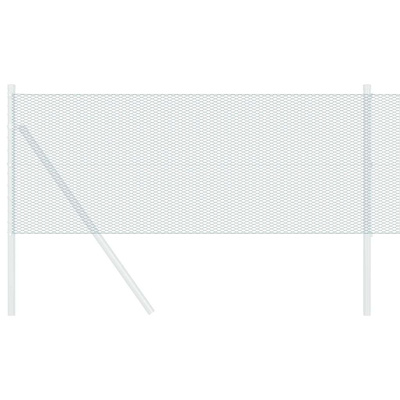 Ogrodzenie heksagonalne 0,5 x 50 m PVC zielony