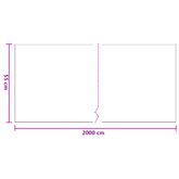 Folia maskująca z taśmą klejącą 12 szt. 55 x 2000 cm