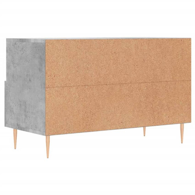 vidaXL Szafka pod TV, szarość betonu, 80x36x50 cm wariant 6