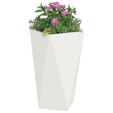 Donica Biały 40 x 40 x 75 cm Stal