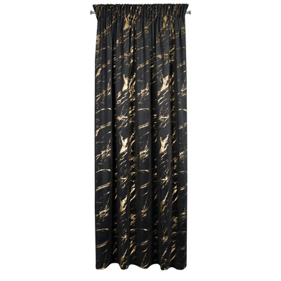 Zasłona Molly czarna 140x270