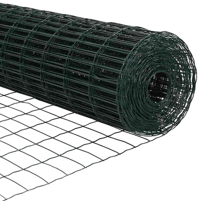 Ogrodzenie Euro 0,6 x 50 m Żelazo pokryte PVC zielony