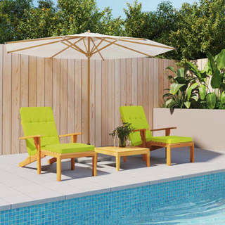 vidaXL Poduszki na leżaki, 2 szt., jasnozielone, tkanina Oxford