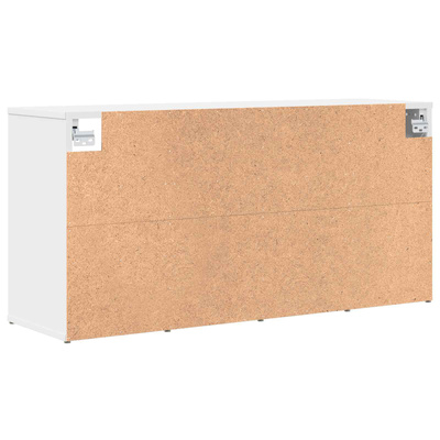 Szafka na buty Biały 103 x 30 x 51 cm Materiał drewnopochodny