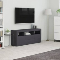 vidaXL Szafka pod TV, szara, 120x30x50 cm, materiał drewnopochodny