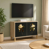 Szafka pod telewizor BREMEN 69 x 33 x 50 cm Sonoma