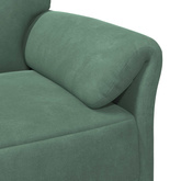 Sofa 3-osobowa Zielony morski 198 x 83 x 95 cm Welur