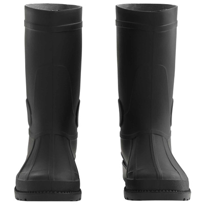 Buty deszczowe PVC Rozmiar 45 Czarny