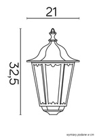 Lampa ogrodowa stojąca (głowica) K 1018 M