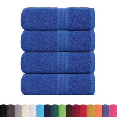 Ręczniki dla gości, FROGN, 4 szt., niebieskie, 30x50 cm, 360 g/m?