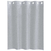 Firany Voile 2 pcs Ciemnoszary 140 x 140 cm Poliester