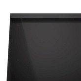 Mur oporowy 4 szt. 80 x 12 x 30 cm Stal Czarny