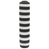 Siatka cieniująca, antracytowo-biała, 1,8x25 m, HDPE, 150 g/m?