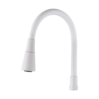 Dwufunkcyjna elastyczna wylewka do baterii zlewozmyw plus, biala SC-B1-226-L Invena