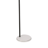 Lampa podłogowa czarno-biała skośna regulowana Zumba Candellux 51-72108