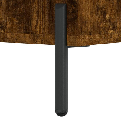 vidaXL Szafka pod TV, przydymiony dąb, 102x36x50 cm