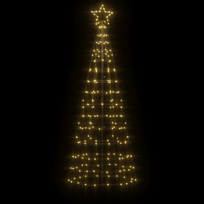 Choinka świąteczna LED z kolcami 220 diod LED Ciepła biel 180cm
