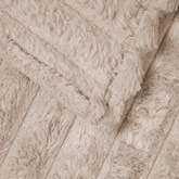 Koce narzutowe 6 pcs Beżowy 200 x 150 cm Polar