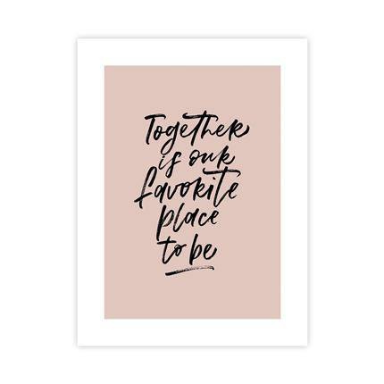 Together Plakat : Rozmiar - 30x40 cm