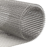 Siatka ekranowa 80 x 500 cm 3 Mesh Stal nierdzewna 201 srebrny
