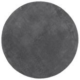 vidaXL Dywan HUARTE z krótkim włosiem, antracytowy, Ø 160 cm